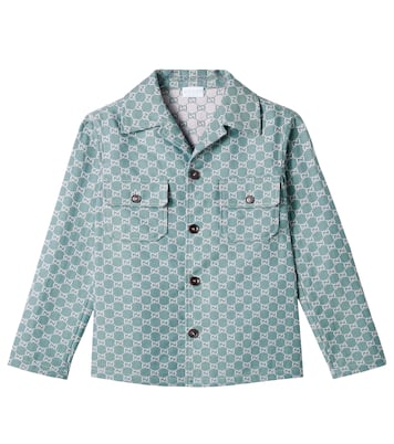 GG cotton houndstooth jacket  | Gucci Kids