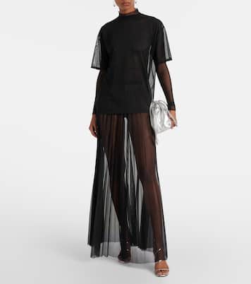 Top Tulia de malla transparente | The Frankie Shop