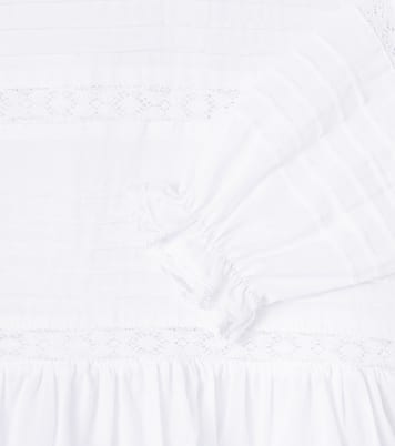 Orchid lace-trimmed cotton dress | Konges Sløjd