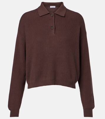 Polopullover aus Baumwolle | Brunello Cucinelli