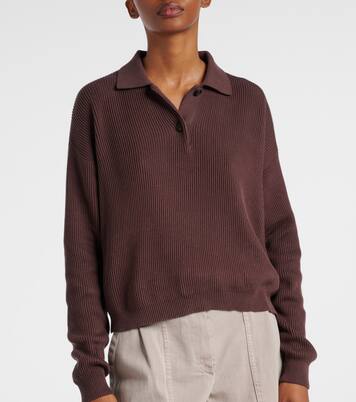Polopullover aus Baumwolle | Brunello Cucinelli