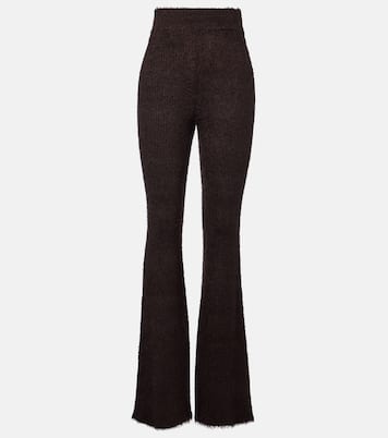 Pantaloni flared in seta e cashmere | Loro Piana