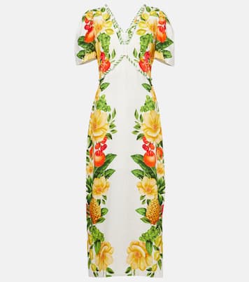 Maxikleid aus Leinen | Farm Rio