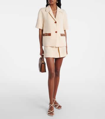 Ayla snake-effect leather sandals | Jimmy Choo