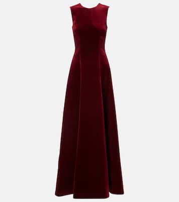 Nodin cotton velvet gown | Emilia Wickstead
