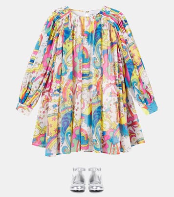 Printed georgette dress | Stella McCartney Kids