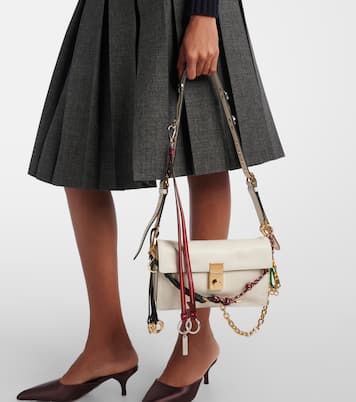 Schultertasche Soft Sound Small aus Leder | Prada
