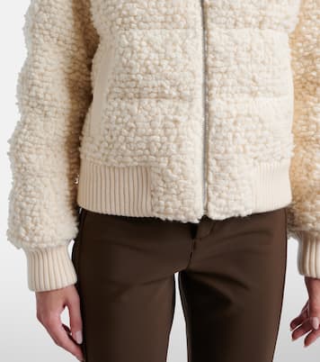 Chaqueta bomber de plumas Après de lana | Perfect Moment