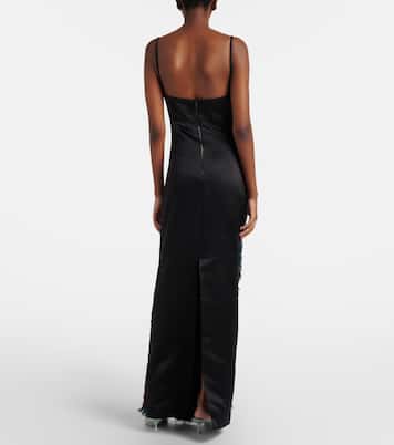 Embellished silk-blend gown | Johanna Ortiz