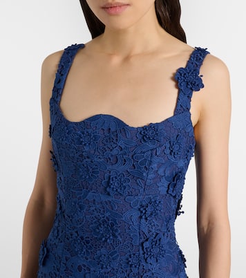 Odette lace midi dress | Leo Lin