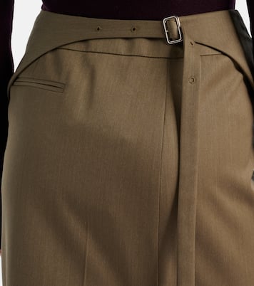 Wool-blend midi skirt | Victoria Beckham