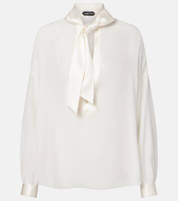 Silk crêpe de chine blouse | Tom Ford