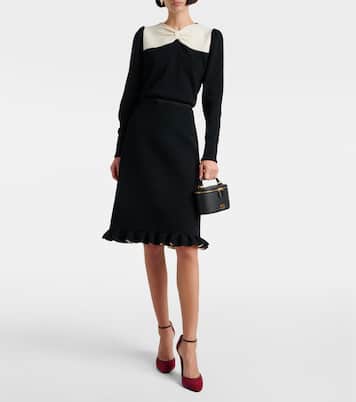 Bolso neceser Mini de piel con VLogo | Valentino Garavani