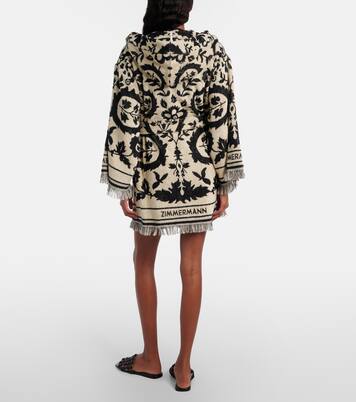 Wanderlust cotton terry wrap robe | Zimmermann