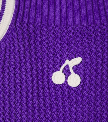 Knitted cotton tank top | Bonpoint