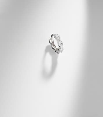 18kt white gold (750/1000) single earring with diamonds | Maria Tash