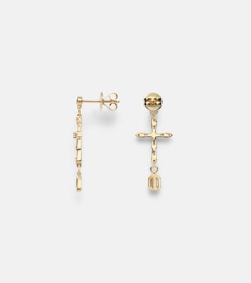 Pendientes de oro de 18 ct (750/1000) con diamantes | Shay Jewelry