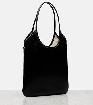 Ivy logo leather shoulder bag | Miu Miu