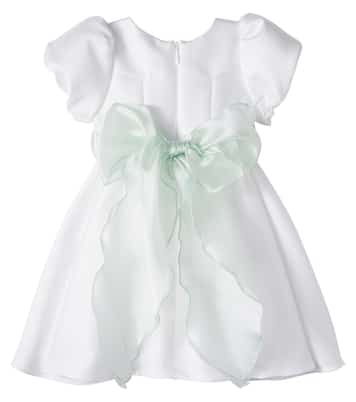 Floral-appliqué dress | Monnalisa