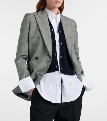 Logo cotton shirt | Thom Browne