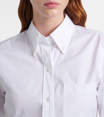 Logo cotton shirt | Thom Browne