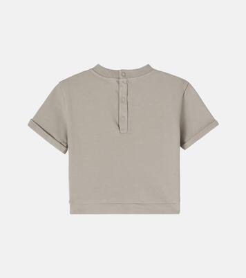 Baby Jarne embroidered cotton T-shirt | Donsje