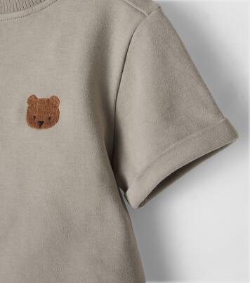 Baby Jarne embroidered cotton T-shirt | Donsje