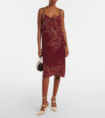 Salones Soria con lazada y cristales | Manolo Blahnik