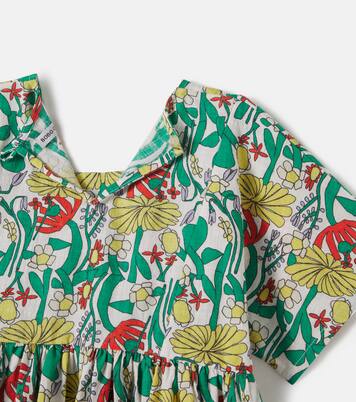 Color Herbalist floral cotton dress | Bobo Choses