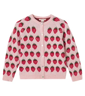 Belou intarsia wool-blend cardigan | Konges Sløjd