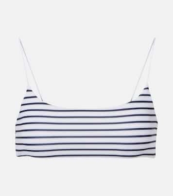Top de bikini Micro Muse a rayas | Jade Swim