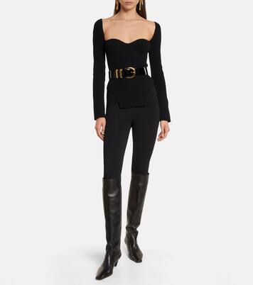 Maddy ribbed-knit top | Khaite