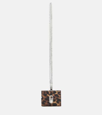 Elisa leopard-print leather belt bag | Christian Louboutin