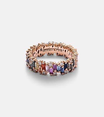 Bague en or 18 ct, diamants et saphirs | Suzanne Kalan