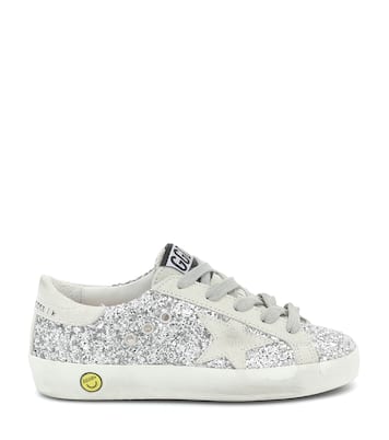 Sneakers Superstar mit Glitter | Golden Goose Kids