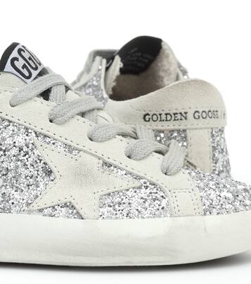 Sneakers Superstar mit Glitter | Golden Goose Kids