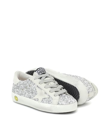 Sneakers Superstar mit Glitter | Golden Goose Kids