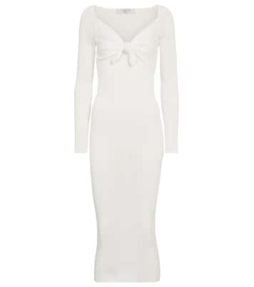 Valentino Midikleid aus Rippstrick | Valentino