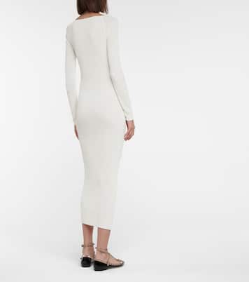Valentino Midikleid aus Rippstrick | Valentino