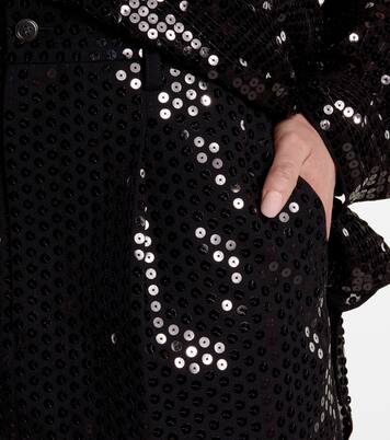 Sequined wool-blend miniskirt | Junya Watanabe
