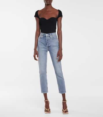 Jean slim à taille haute | Re/Done