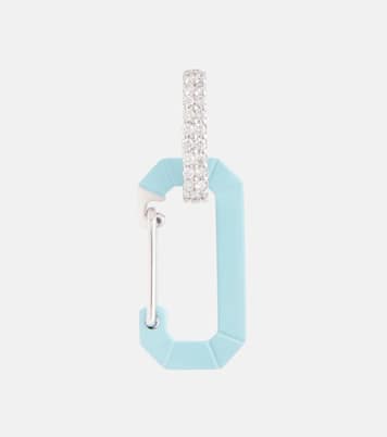 Chiara Small 18kt gold single earring with diamonds | Eéra