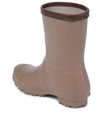 Stivali in gomma con decorazione | Brunello Cucinelli Kids