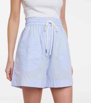 Shorts LM Classic in cotone e lino | Lee Mathews