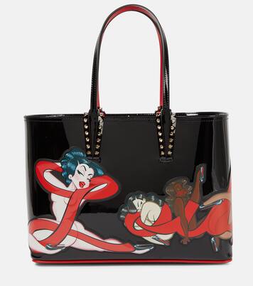 x Doctor Bored Cabata patent leather tote | Christian Louboutin