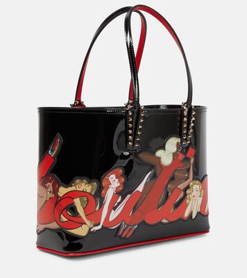 x Doctor Bored Cabata patent leather tote | Christian Louboutin