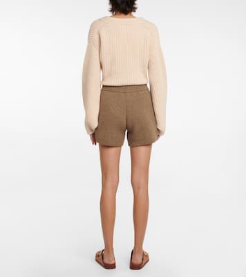 Shorts Kev in misto cashmere | Khaite