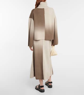 Jersey de cuello alto en mezcla de lana | Joseph
