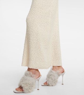 Pantoletten mit Shearling | Magda Butrym