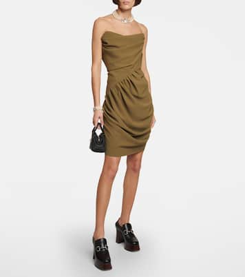 Draped strapless minidress | Vivienne Westwood